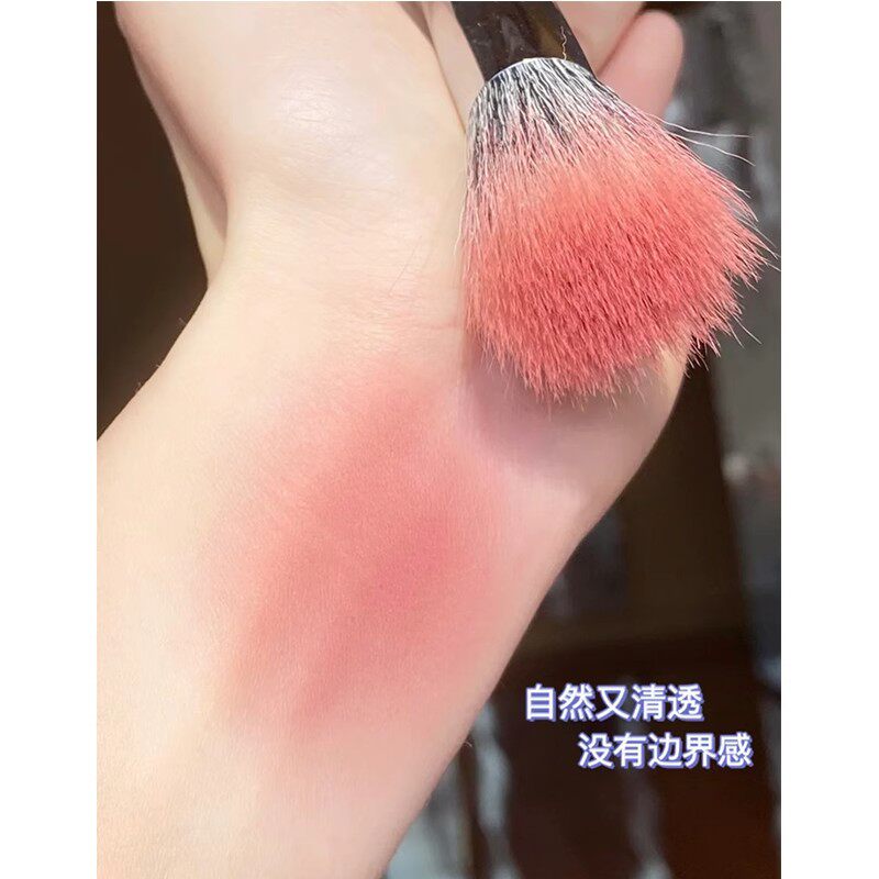 王*霏同款羊毛点彩刷腮红刷遮瑕刷大号沧州动物毛软毛化妆刷便携