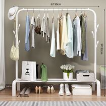 Xinjiang clothes hanger landing clothes hat rack indoor clotheshorse bedroom clotheshorse hanging clothes hanger cool clothes rack