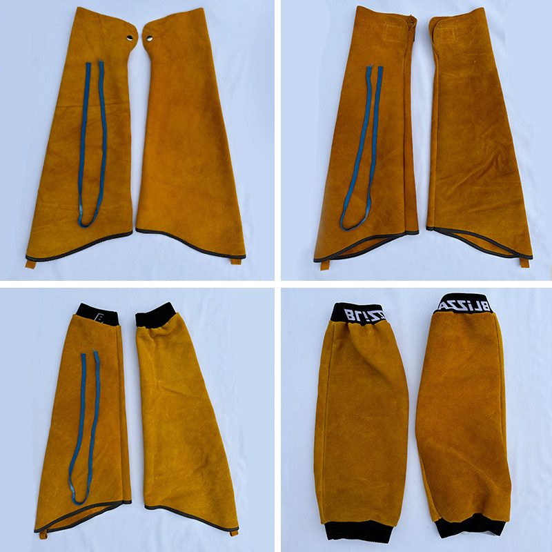 牛皮电焊套袖防烫耐高温护袖焊工焊接防护袖套防火花隔热阻燃劳保,淘宝优惠券,粉丝福利购,淘宝优惠卷