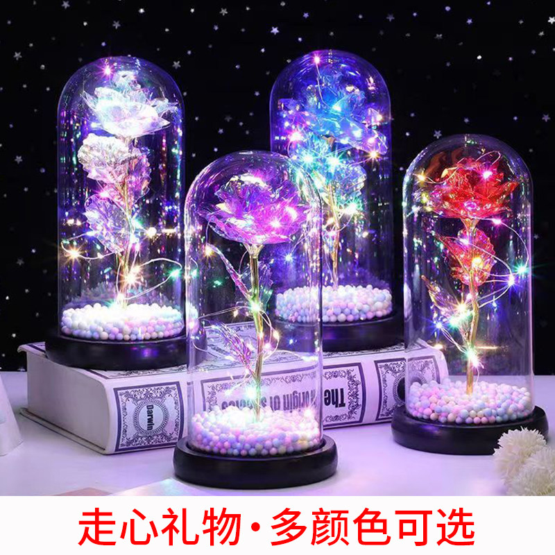 情人节礼物生日礼物送女生男生永生花玫瑰迷你花束七夕表白女孩