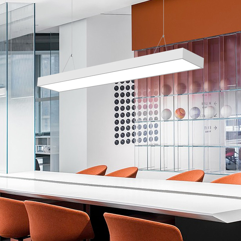 办公灯led长条灯超亮吊顶专用灯超市健身房条形灯工业风商用吊灯,淘宝优惠券,粉丝福利购,淘宝优惠卷