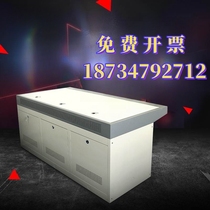 Liaoning Monitoring Desk Schedule Monitoring Console Double-League Triple Four-League Monitoring Center Console Table Video