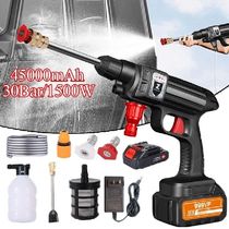 Portable High Pressure Washer 100W Foam Generator 30Bar Rech