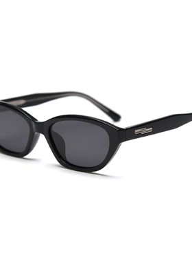 704新款欧美时尚猫形偏光修颜太阳眼镜潮时尚男女网红复古墨镜