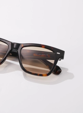 跨境经典复古米钉太阳镜男女通用欧美钓鱼驾驶板材墨镜Sunglasses