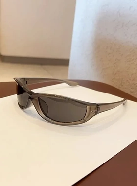 美式Y2K辣妹骑行墨镜女防紫外线海边旅行凹造型拍照太阳眼镜跨境