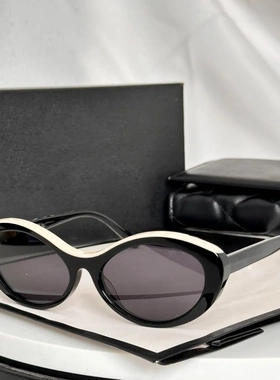 奢华设计师复古椭圆墨镜防紫外线欧洲明星网络热卖推荐太阳镜5416