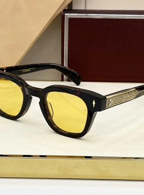 JULIEN  JMM时尚跨境手工度假黑色太阳镜男女潮版ua400防紫外线