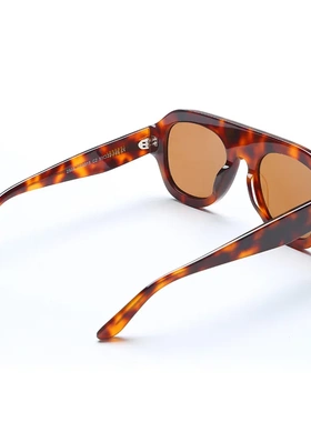 时尚大框墨镜女户外防紫外线开车欧美复古方形ins网红款太阳眼镜