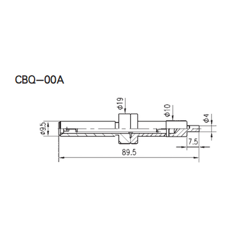 征宙正品 机床附件 偏心式寻边器A型 CBQ-00A - 图0