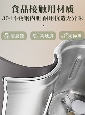 小熊磨粉机多功能研磨机咖啡豆研磨杯家用小型干湿两用打粉机超细