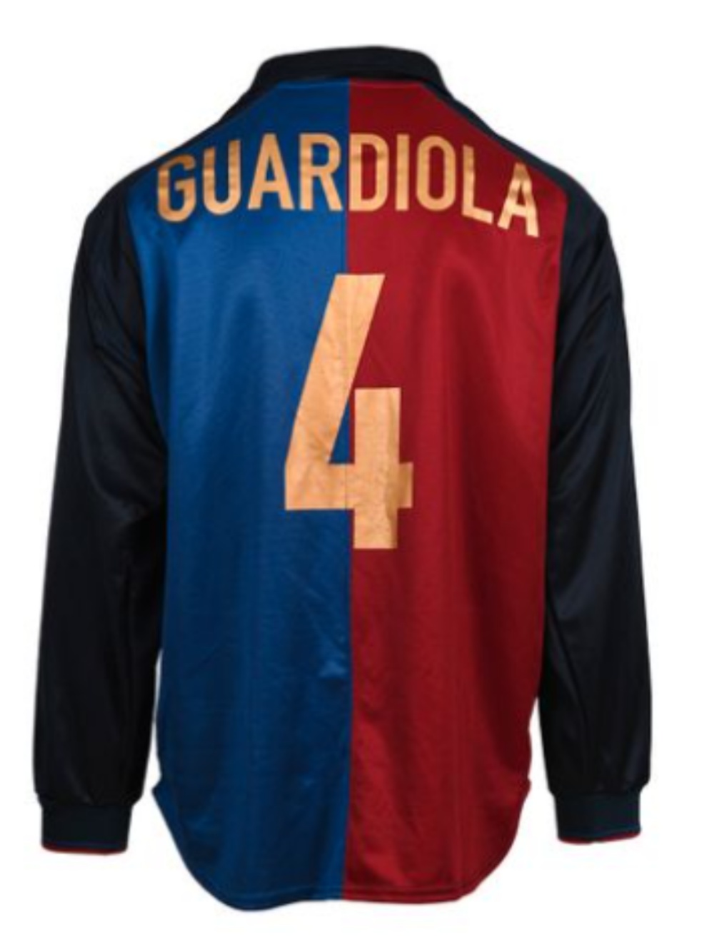 Retro 99 Barcelona RIVALDO 100th Anniversary GUARDIOLA shirt - 图1