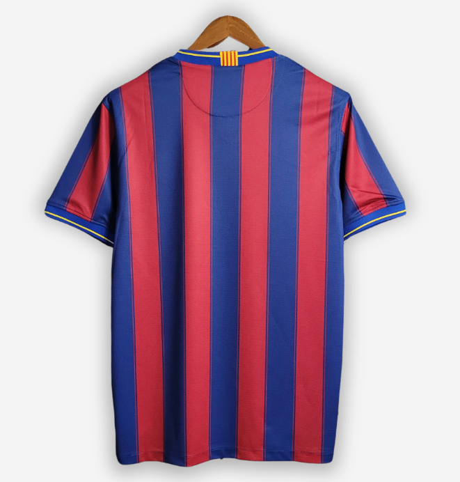 Retro 09 10 Barcelona A.INIESTA MESSI Vintage Classic Jersey - 图2