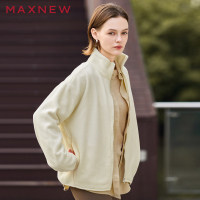 马恩MAXNEW户外抓绒衣外套女经典