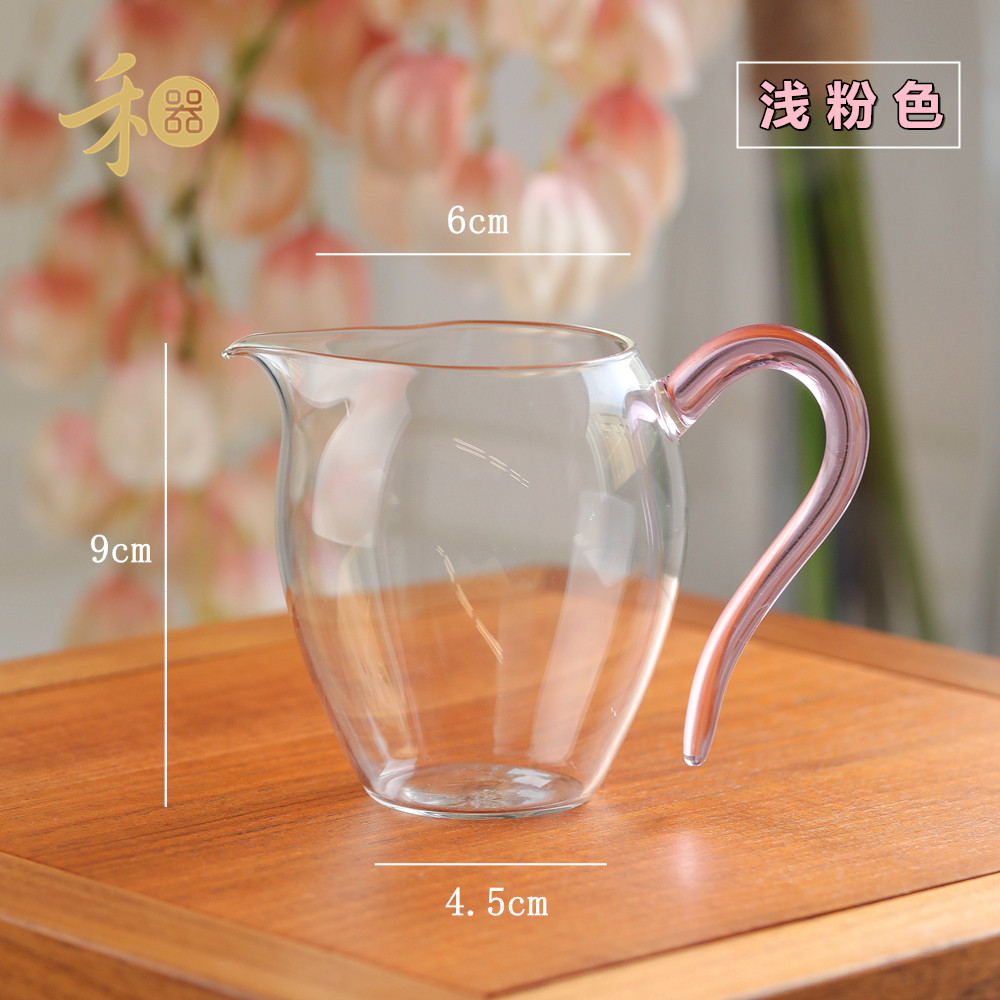 禾器晶彩怡然玻璃公道杯高硼硅玻璃茶海功夫茶具茶道分茶器330ml,淘宝优惠券,粉丝福利购,淘宝优惠卷
