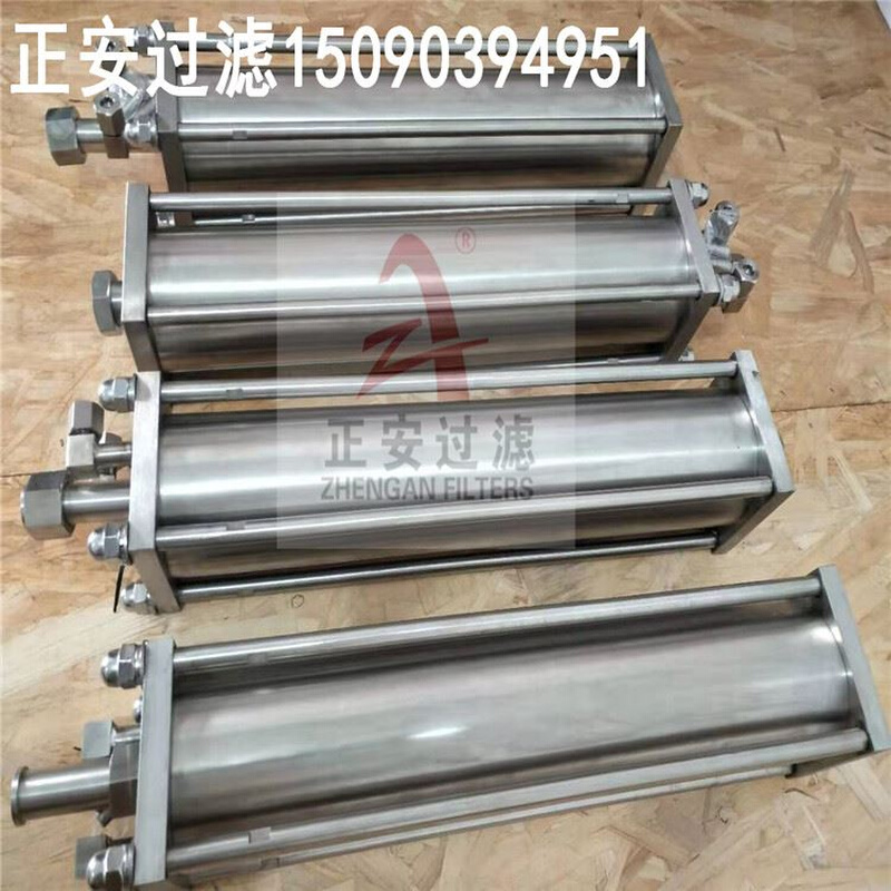 QYL-3910不锈钢取样冷却器立式高效冷却器预冷装置降温器YL-1403 - 图1