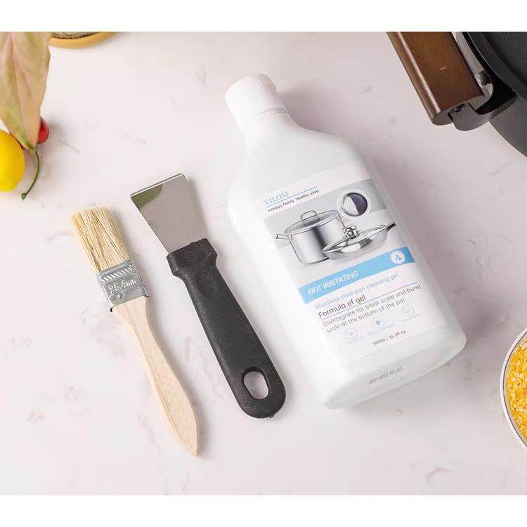 vilosi锅底黑垢清洁剂强力凝胶去污除黑剂不锈钢锅一瓶送刷子,淘宝优惠券,粉丝福利购,淘宝优惠卷