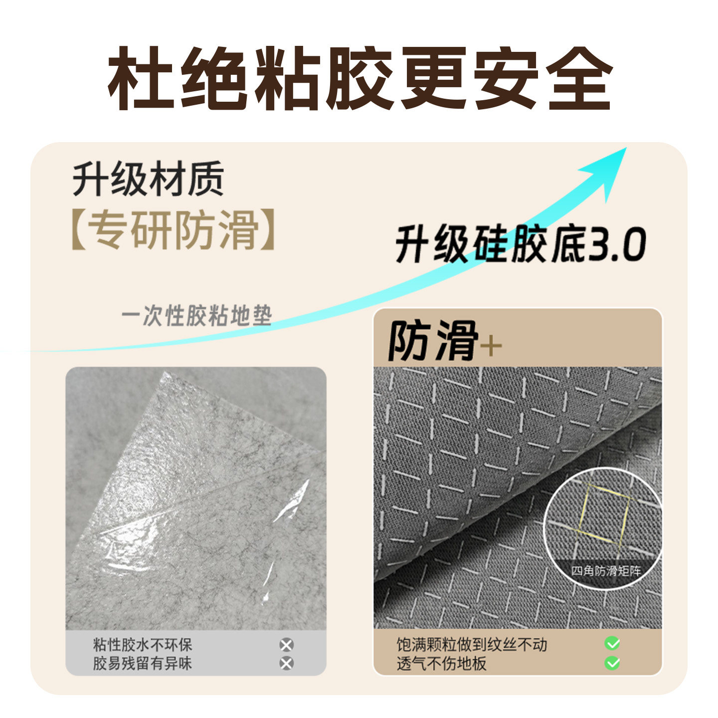 一次性厨房地垫月抛防滑防油2026新款可擦免洗满铺吸水耐脏脚垫子,淘宝优惠券,粉丝福利购,淘宝优惠卷