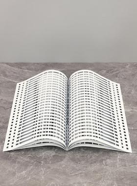 简约现代轻奢黑色金属镂空假书摆件样板房办公室家居书房桌面装饰