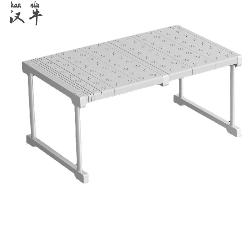 衣柜分层隔板可伸缩柜子隔层置物架橱柜下水槽分层整理架收纳神器 - 图0