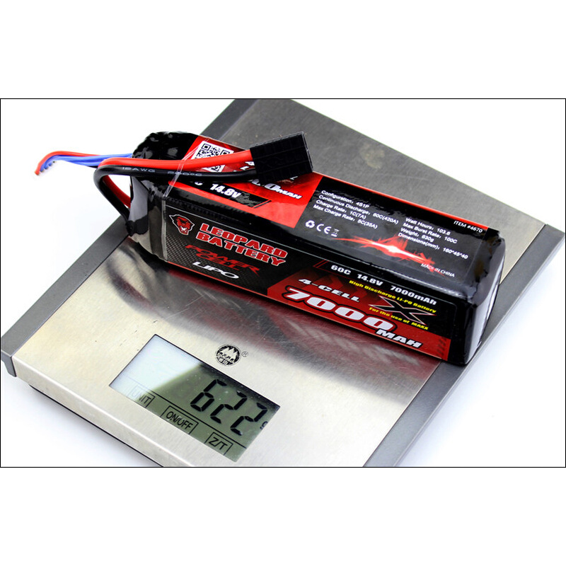 豹牌 小X满仓电池 X-MAXX 8S 专用电池7000MAH 4S 14.8V锂电池60C - 图0