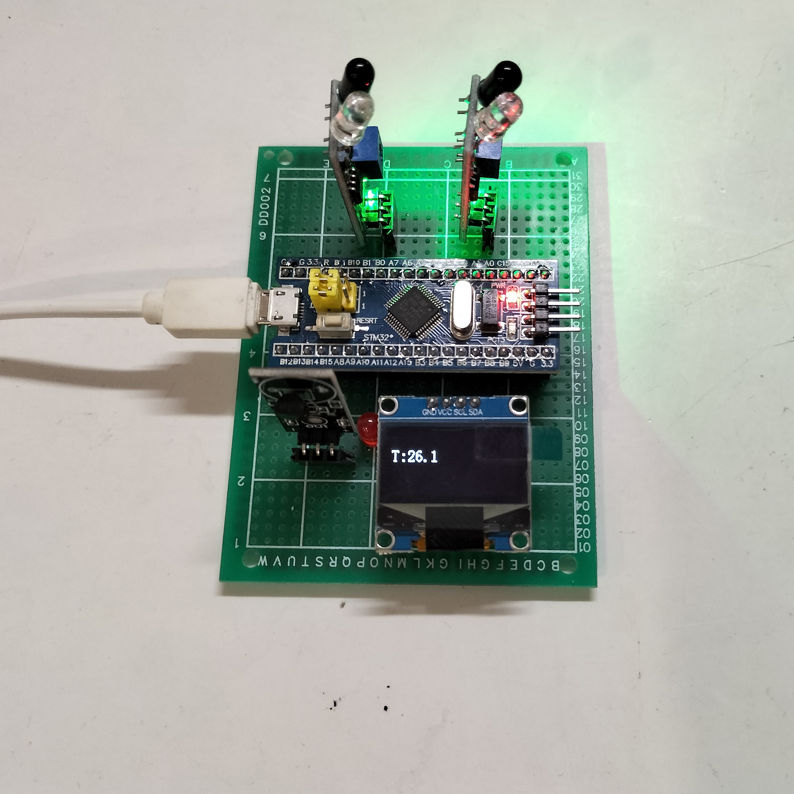 51/stm32单片机设计定制实物成品软硬件开发pcb洞洞板编程订代做 - 图3