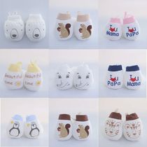 New Baby mittens Gloves Cute Cartoon Baby Infant Pure cottton