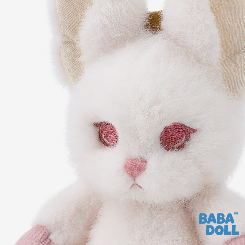 BABADOLL Bang Bang Rabbit Big Pendant Doll Sports Bag Pink Doll Plush Gift Keychain Chinese Valentine's Day