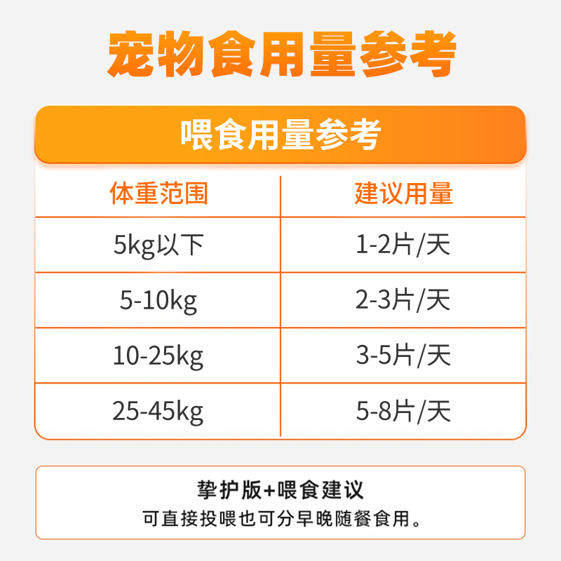 宠物钙片健骨补钙关节养护幼犬金毛拉布拉多提高免疫力猫狗通用-图2