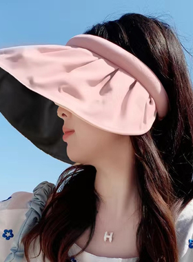 UPF50+贝壳帽遮阳帽空顶防晒