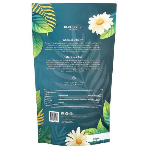 Cederberg Tea Co,Organic Chamomile, Caffeine Free, 100 Natur - 图0