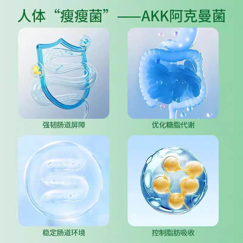 PendulumAKK瘦子菌体重身材管理益生菌抗糖代谢瘦瘦菌