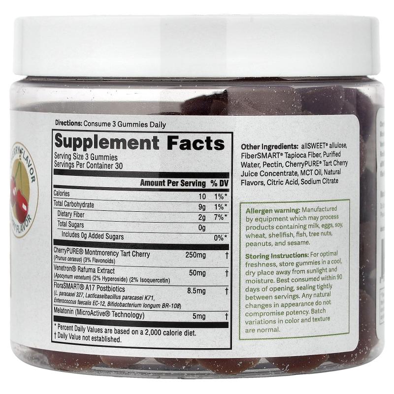 Dr. Murray's,Sleep Boost Gummies, Cherry, 90 Vegan Gummies - 图0