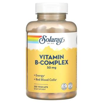 Solaray ວິຕາມິນ B Complex Vegetarian Capsules