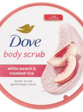 多芬,Body Scrub, White Peach &amp;amp;amp;amp;amp; Crush