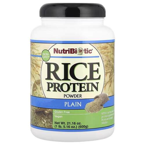 NutriBiotic未加工大米蛋白质粉氨基酸无谷蛋白营养 - 图3
