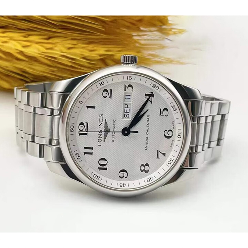 【自营】中古全新Longines浪琴名匠系列自动上链机芯瑞士男表40mm