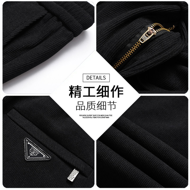 Romon 罗蒙 23年秋季新款 厚款灯芯绒 男式弹力直筒休闲裤 双重优惠折后￥59包邮 5色可选 加绒款￥69