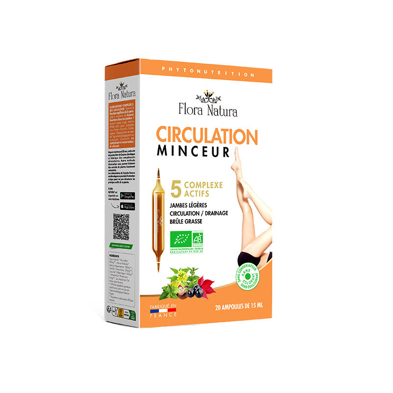 法国进口FloraNatura 燃燃大红针纤体漫画腿局部分解提高代谢管理