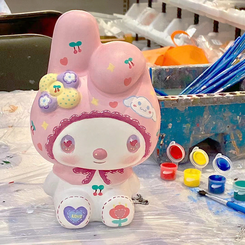 搪胶彩绘白胚娃娃儿童diy手工涂色非石膏白胚地摊涂鸦玩具存钱罐,淘宝优惠券,粉丝福利购,淘宝优惠卷