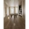 Ecological natural all-ceramic wood grain tiles indoor guest restaurant bedroom non-slip wooden floor tiles interlocking engineering tiles