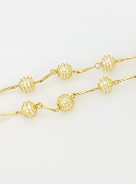 SEAPRS金缕抱月长项链