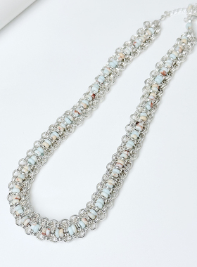 SEAPRS链间栖野手工环扣项链