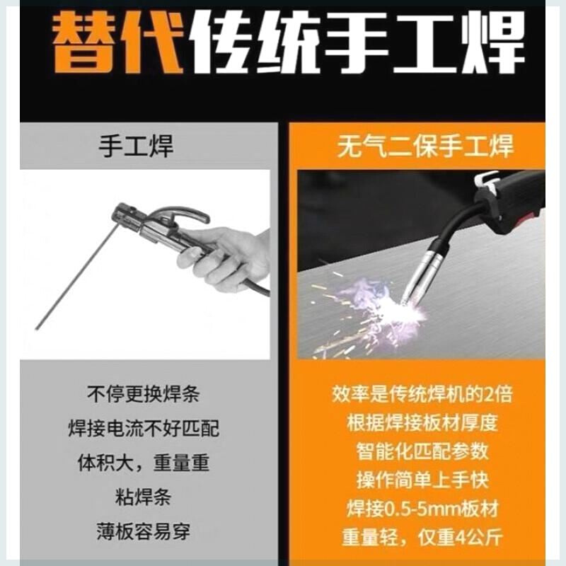 TLXT激光焊接机家用小型220v无气二保焊机270两用来劲得全自动焊 - 图0