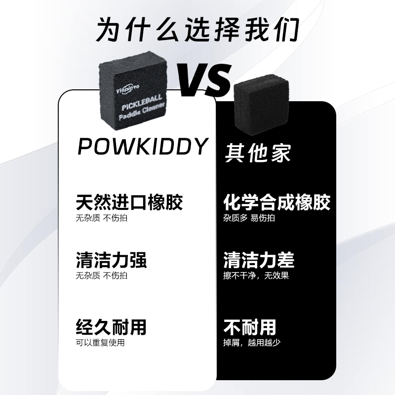 迪维斯匹克球拍板专用橡皮擦去除污渍pickleball球拍清洁工具配件 - 图0