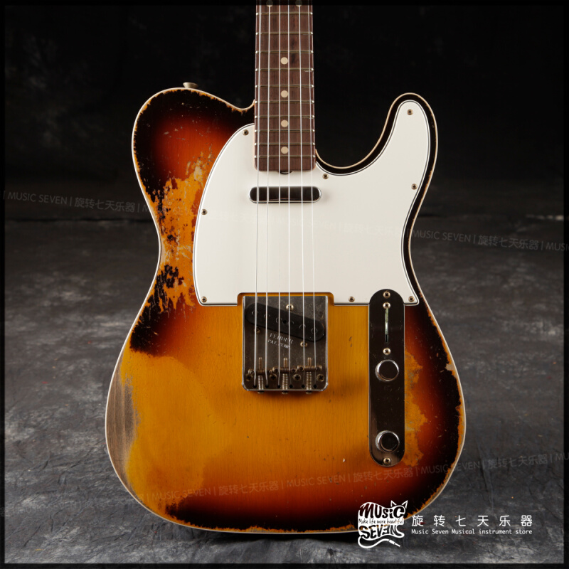 Fender Custom Shop Ltd 59 Tele Super Heavy Relic 美产 电吉他 - 图0