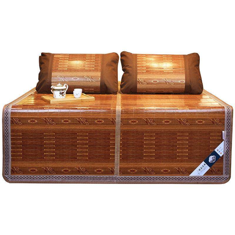 凉席竹席冰丝夏季学生宿舍单人裸睡可折叠冬夏两用夏天家用草席子,淘宝优惠券,粉丝福利购,淘宝优惠卷