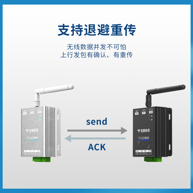 国产lora无线数传电台DTU数据传输工业通信透传组网模块rs232/485-图3