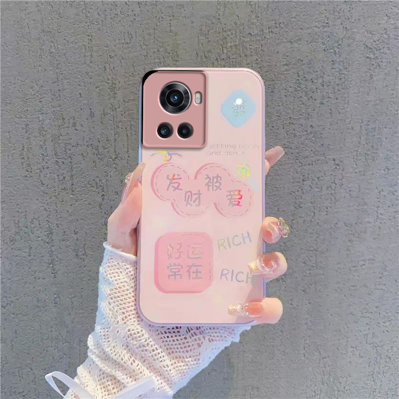 适用一加Ace手机壳1加Aec保护套PGKM10新款OPPOPGKM10十OPPO1+Ace1钢化玻璃硬壳全包防摔高级感男女诸事顺遂 - 图2