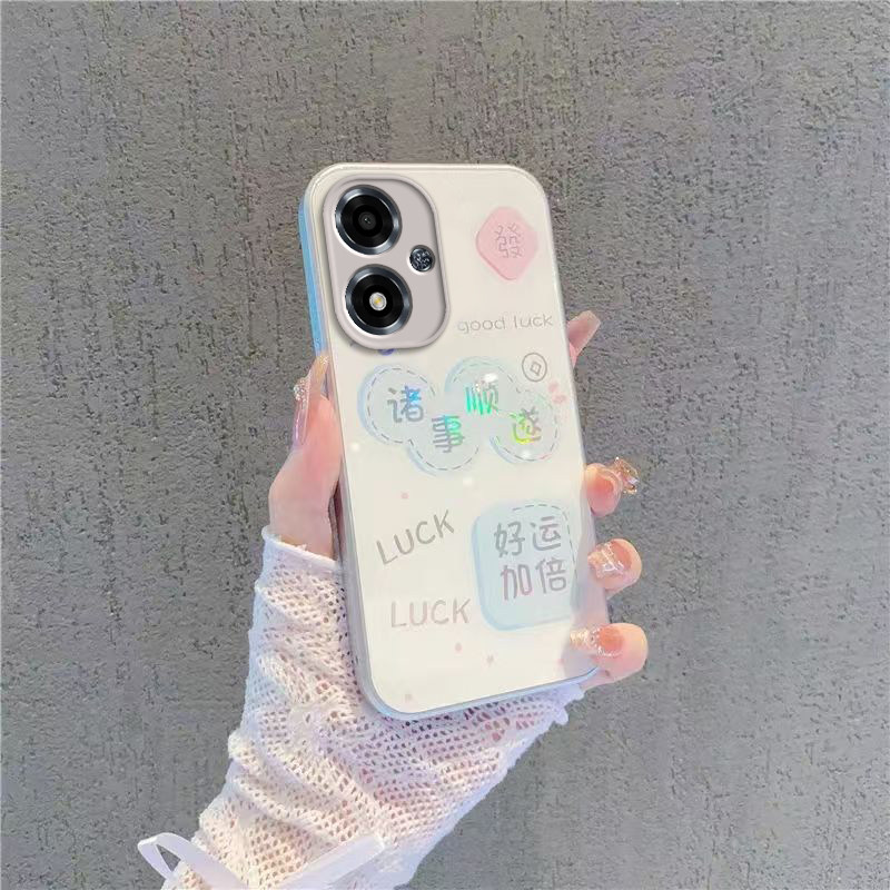 适用OPPOA1i手机壳OPPO新款A1i5G保护套OPA玻璃OPPA简约OPOPA硬壳OPP0PP0PPO全包OPOOA防摔OOPOA男女诸事顺遂 - 图1